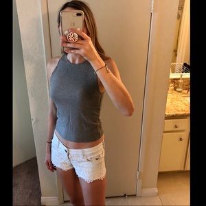 Topshop grey tank top